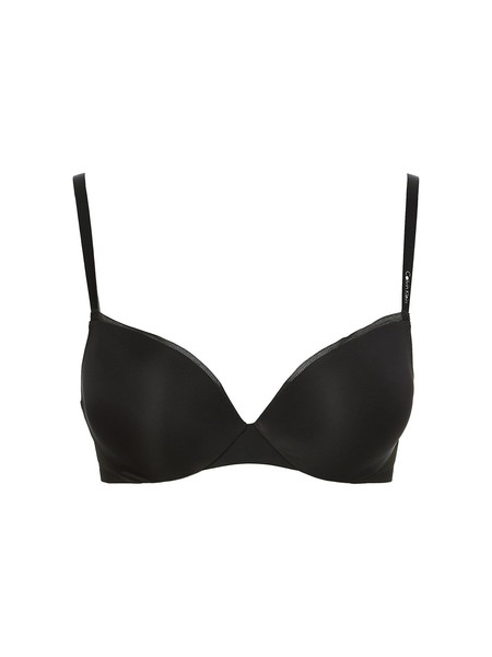Calvin Klein Damen UnterwäSche Bh Demi Lift 65DD Schwarz 000QF1738E001-image