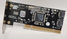 Serial ATA two-port SATA PCI card (SiI3112 sil3112 chipset)