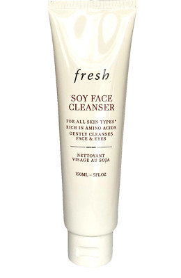 Fresh: Soy Face Cleanser 5 fl oz NIB All Skin Types / Amino Acids / PH-Balanced