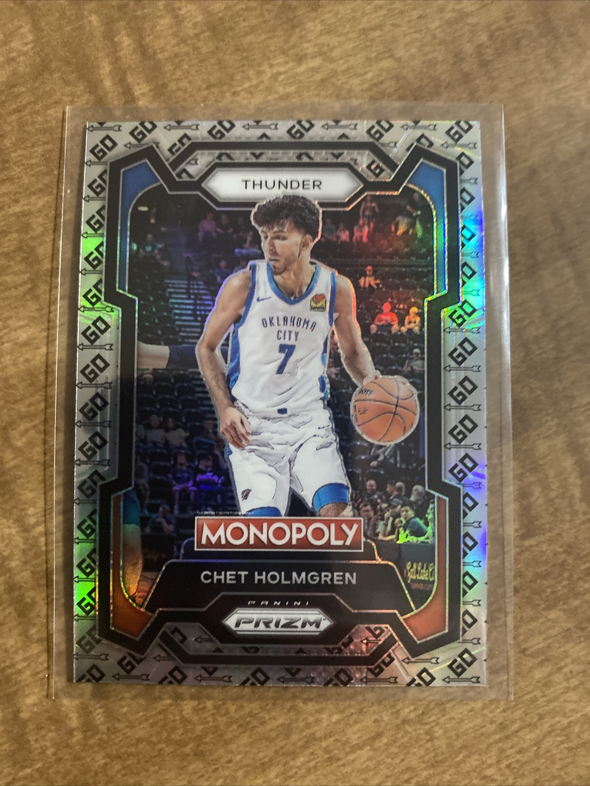 Chet Holmgren 2023-24 Panini Monopoly Prizm #62 GO SPACE PRIZM