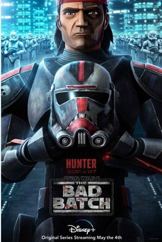 Casco Xcoser 1:1 SW The Bad Batch Hunter oggetti di scena cosplay replica resina Halloween - Foto 10 di 10