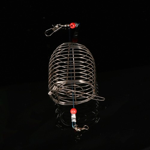 5 PCS Bait Cage Minnow Traps Fishing Charm Rig Basket for Feeder - Picture 9 of 12