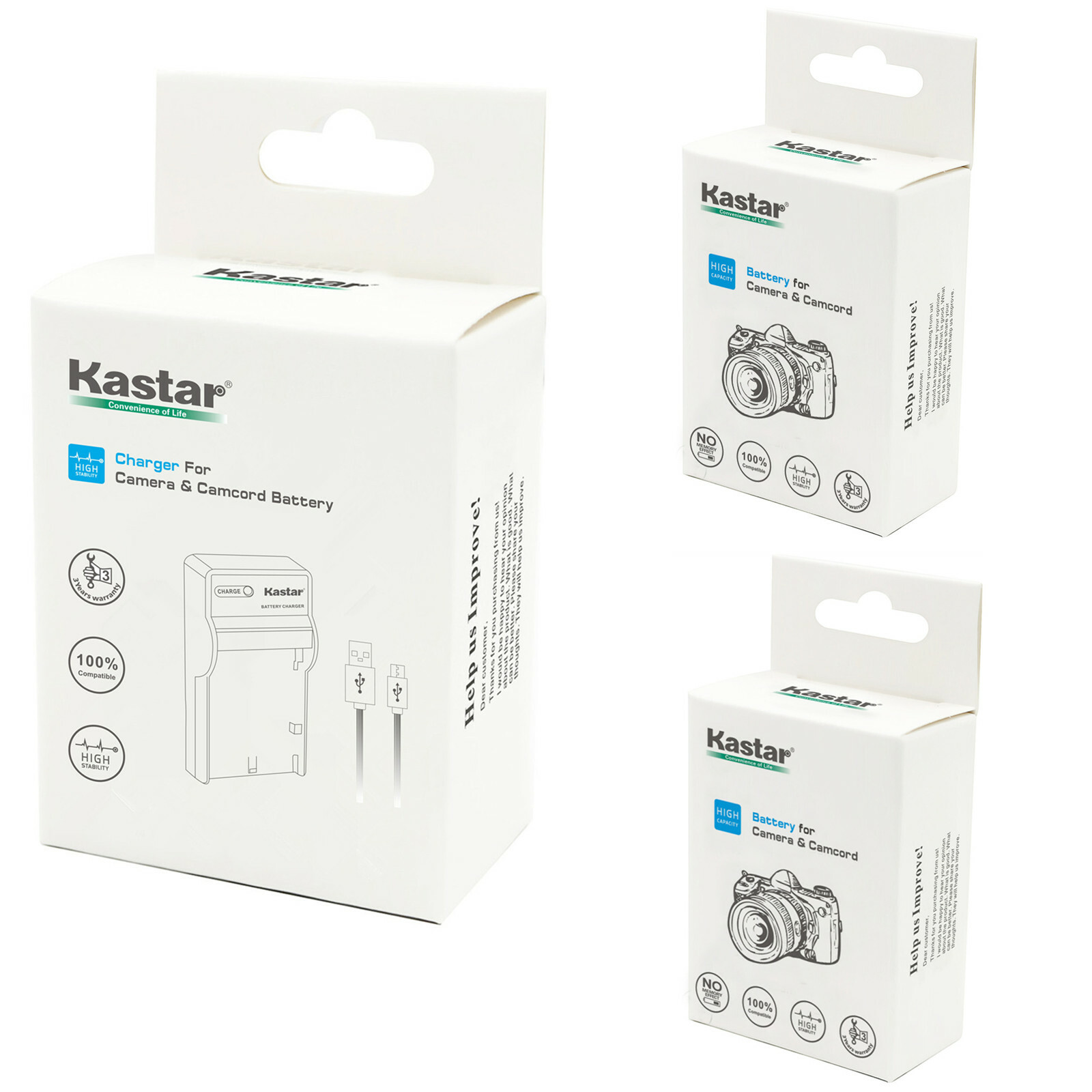 Kastar 2x NB-6LH Battery + Charger for Canon Powershot SD1300 IS SX500HS SX260HS