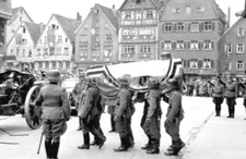WW2 Picture Photo 1944 Funeral General Field Marshal Erwin Rommel 4667