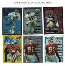 1996 TOPPS FINEST FOOTBALL 1-348 / SEE DROP DOWN MENU FOR CARD U WILL RECEIVE