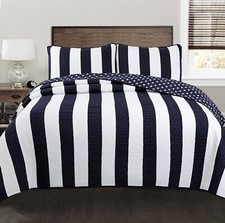 Ameristar Sailor Reversible Cotton Quilt Set, Bedspreads, Coverlet