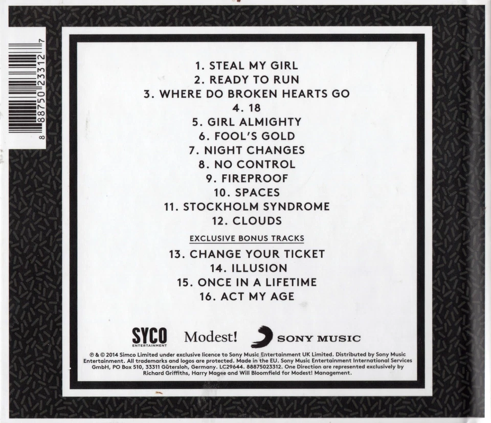 One Direction - Harry Styles - Four - The Ultimate Edition CD Digipack + Poster - Bild 2 von 2