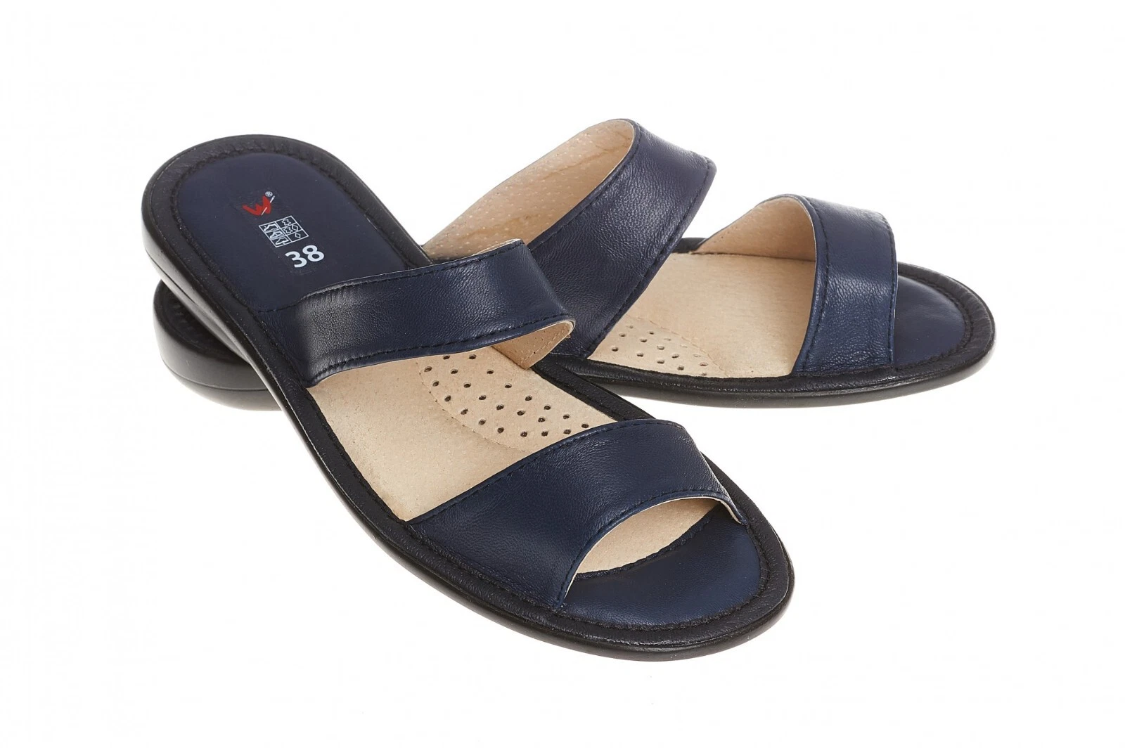 Womens Ladies Leather Flip Flops Sandals Summer Beach Sliders Handmade Marti