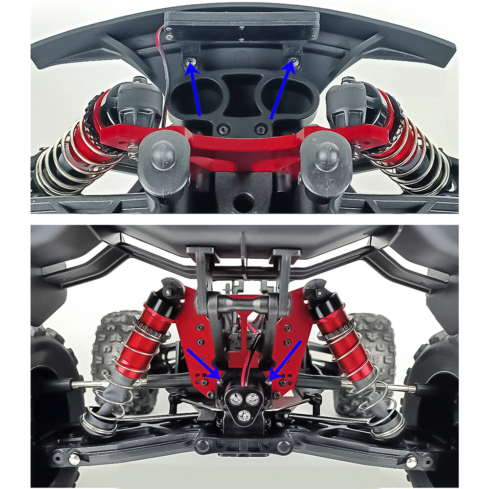 K fanale posteriore a LED per ARRMA 1/8 6S Typhon/Outcast/Kraton K fanale posteriore a LED per ARRMA 1/8 6S Typhon/Outcast/Kraton