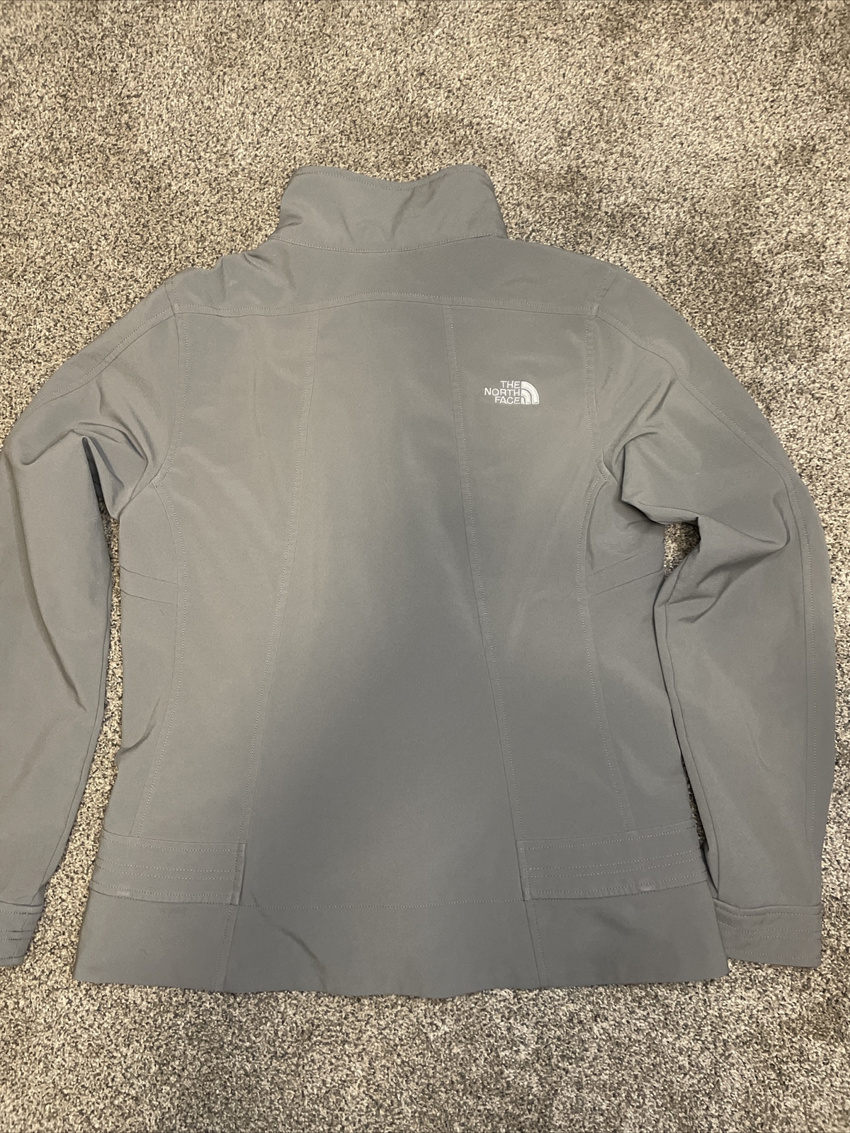 North Face Softshell Lightweight Jacket Gray Wome… - image 9
