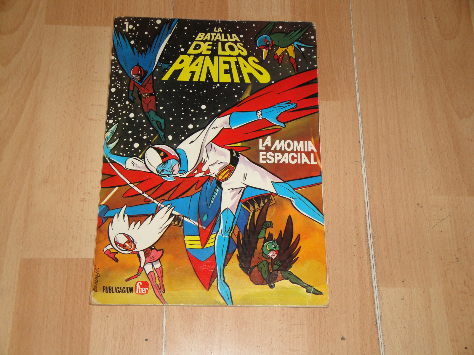 LA BATALLA DE LOS PLANETAS COMIC - ALBUM DE FHER A COLOR NUMERO 1 EN BUEN ESTADO