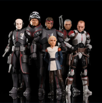 STAR WARS BLACK SERIES - THE BAD BATCH SEASON 1 (KOMPLETTES TEAM SET)