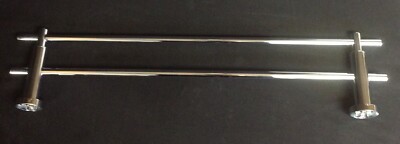 Danze Rouge Double Towel Bar 24'' Chrome Finish DH440177 W10