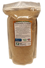 Organic Feeder Chow Food for Dubia Roaches Crickets - 40Oz - Bug Safe