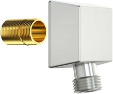 Wall Mounted Supply Elbow, Wall Elbow for Hand Shower, Solid Brass Wall Supply