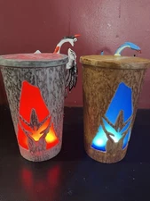 Avatar Fire And Ash  Light Up Tumbler Cup Combo Brand New Ships Now