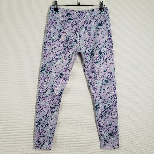 Athletic Works Leggings Girls XL 14-16 Purple Workout Athleisure Yoga Activewear - Picture 2 of 14