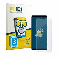 3X Panzerfolie Schutzglas Matt FüR Sony Xperia 1 Viii Displayschutz