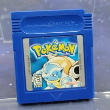 Pokemon Blue Version Nintendo Game Boy DMG-APEE-USA Authentic Retro Video Game