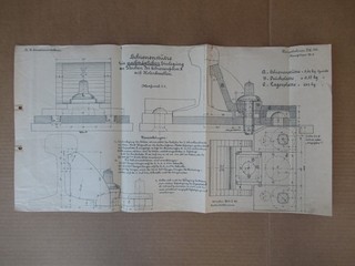 K. B. Staatseisenbahnen/Schienenstütze nachträglichen Einlegung Weichen Schie...