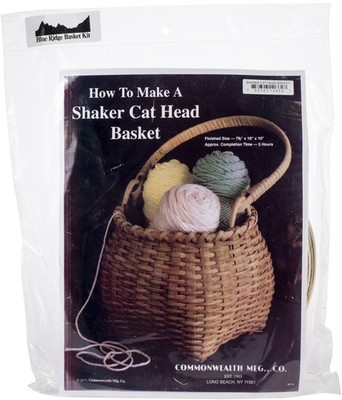 Commonwealth Basket Blue Ridge Basket Kits-Shaker Cat Head 10''X7.5''