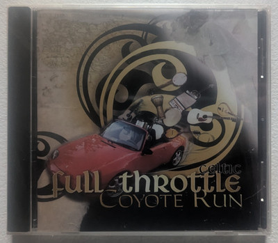 COYOTE RUN Full Throttle 2002 Self-Released CD *SEALED* Celtic Folklore Rock