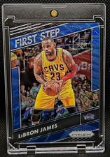 2016-17 Panini Prizm - First Step LeBron James #6 Blue Wave Prizm /99