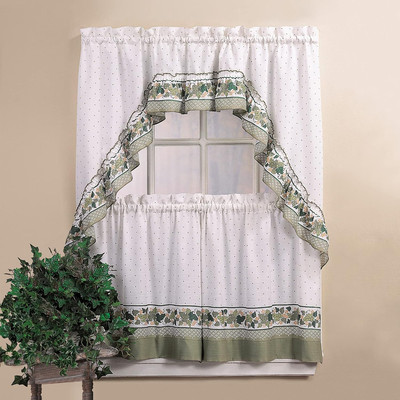 CHF & You Cotttage Ivy Country 24''W x 56''L (Pack of 3), Multi Color 