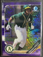 Armenteros, Lazaro - 2019 Bowman Chrome Prospects - Purple Shimmer