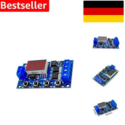 Trigger Zeitrelais Zyklus Timer Dual MOS Schaltmodul DC 12V 24V 15A 400W eins...