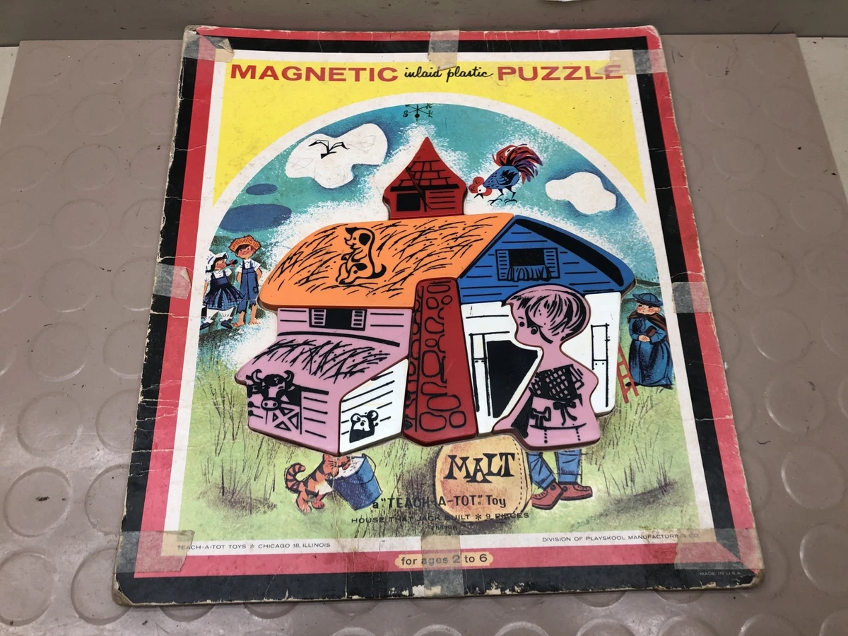 25+ Collectors & Hobbyists Plastic 1950 Vintage Puzzles for sale