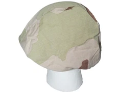 USGI Ground Troops Parachutists Helmet Cover Desert Daytime 3 Color Class 4