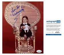 Lisa Loring "The Addams Family" AUTOGRAPH Signed 'Wednesday' 8x10 Photo B ACOA