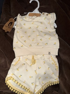rabbit bear baby girl Matching Set 0-3 M NWT