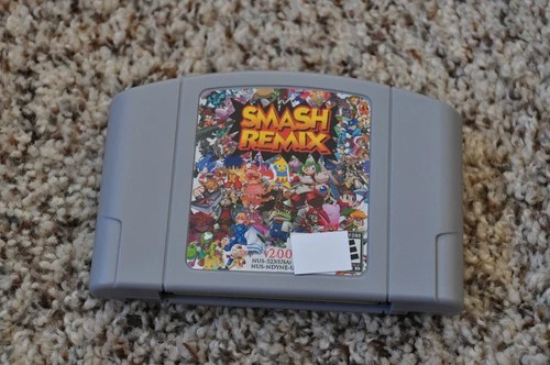 Smash Remix N64 super cartridge newest v2.0.0