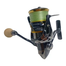 SHIMANO 20 Twin Power C3000XG with scratches, condition B, custom handle kno...