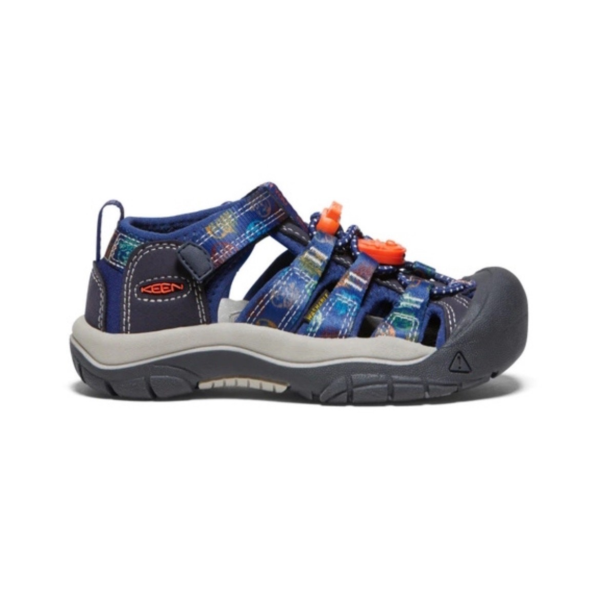 Scarpe da trail Little Kids Keen Newport H2 blu Smokey bar taglia 4