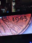 1943 steel wheat penny Copper In Color But Steel Error