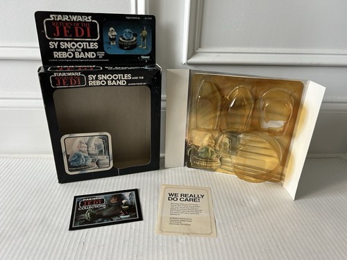 STAR WARS SY SNOOTLES THE REBO BAND BOX W/ ATTCH BUBBLE KENNER VINTAGE 1983 ROTJ