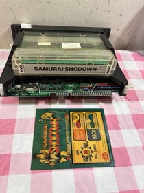 MVS Neo Geo Mother Board & Samurai showdown Cart with Mini Marquee for Arcade