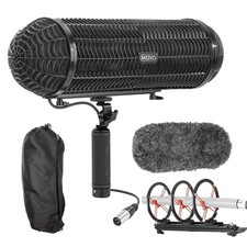 BWS1000 Blimp Wind  Vibration Protection System for Shotgun Microphones - Fe...