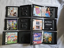 Lot of 6 OEM Official Nintendo DS Cases and Manuals Please see pictures
