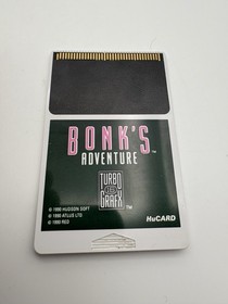 Bonk's Adventure Turbo Grafx-16 Variant - Cartridge Only - Tested!