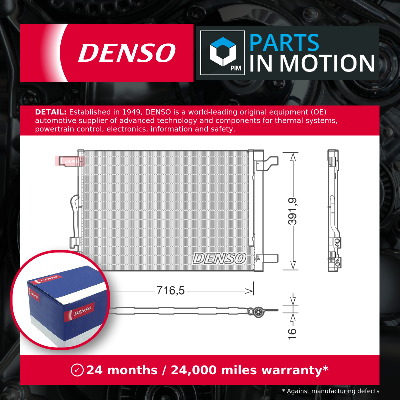 Denso Aircon Condenser DCN32024 - Image 8
