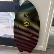 Tavola da sci Dare Big Lizard pinne e strisce di squalo - tavola da surf - tavola da boogie - ganasce