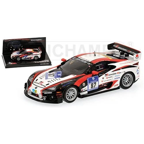 1:43 Minichamps Lexus Lfa Gazoo Racing Kinoshita 2011 437111687 Modellino - Immagine 2 di 2