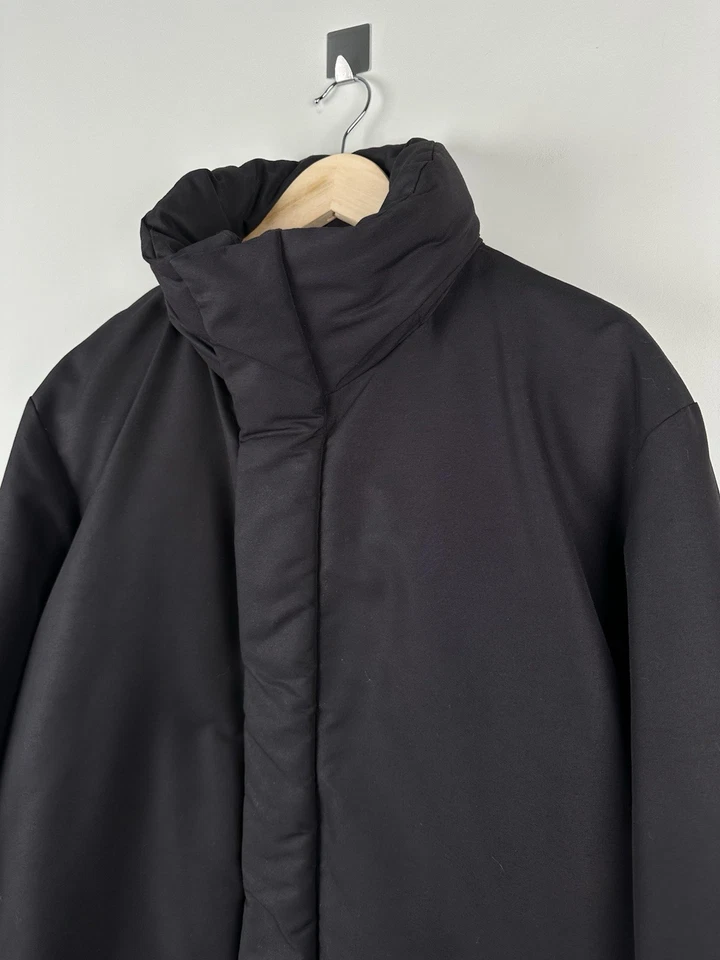 Винтажный GUCCI x Tom Ford пуховик парка с капюшоном большого размера мужской редкая черный размер 52 - Изображение 4 из 4