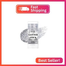 DAGEDA Silver Body Glitter Stick, Hair Sparkly Face Glitter Makeup