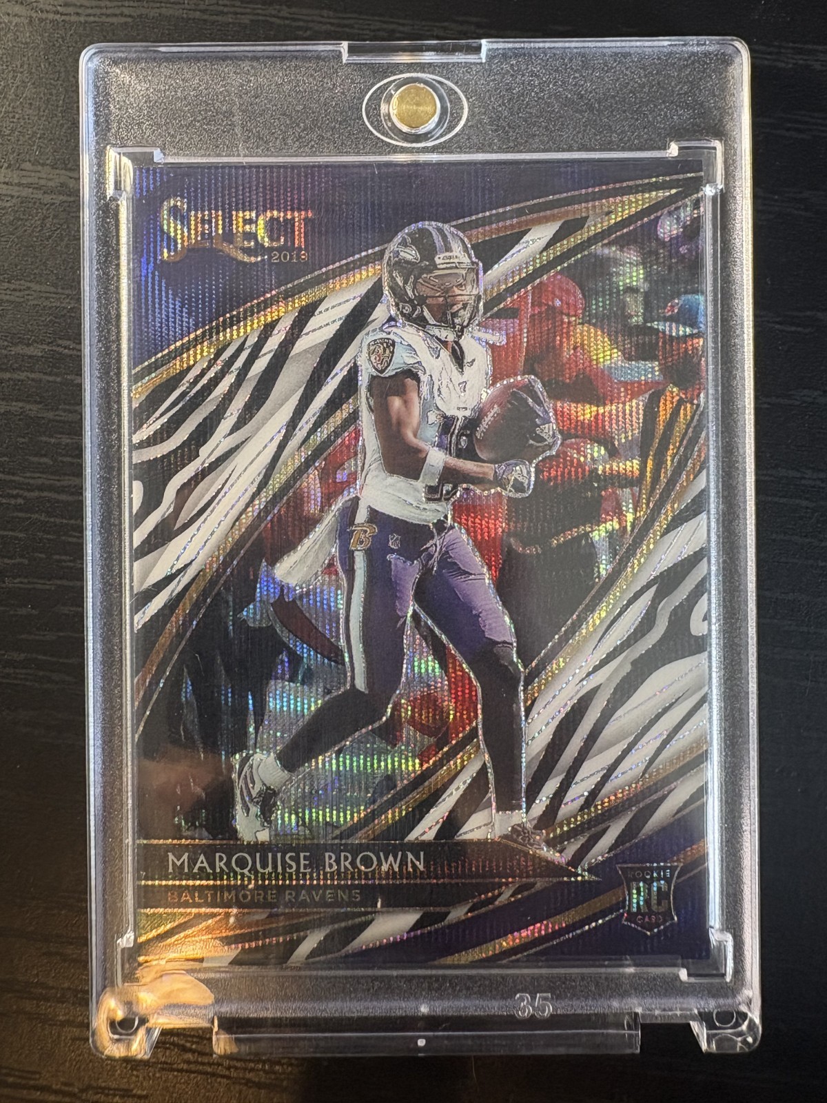 Marquise Brown Panini Select #216 Zebra