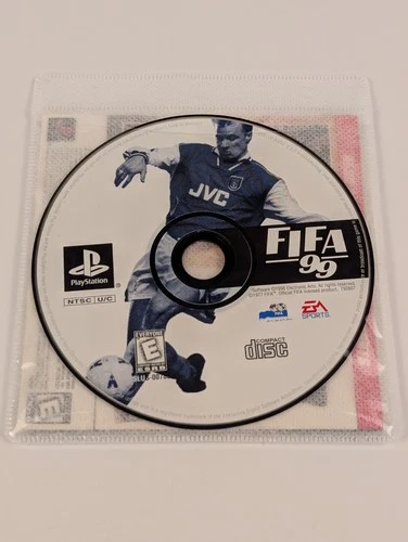 FIFA 99 1999 (PlayStation 1 PS1)➡️Disc & Manual Only - Tested & Working 🎮